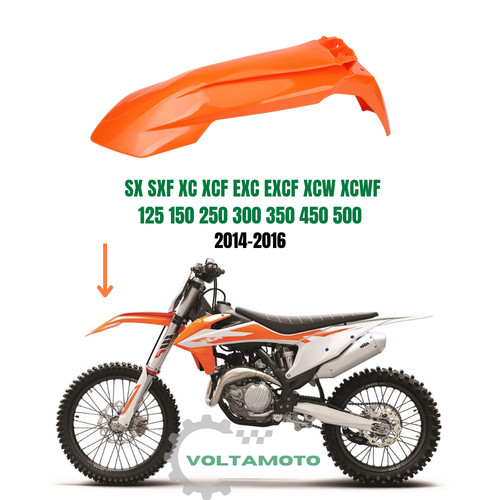 Parafango anteriore ktm - parafango,